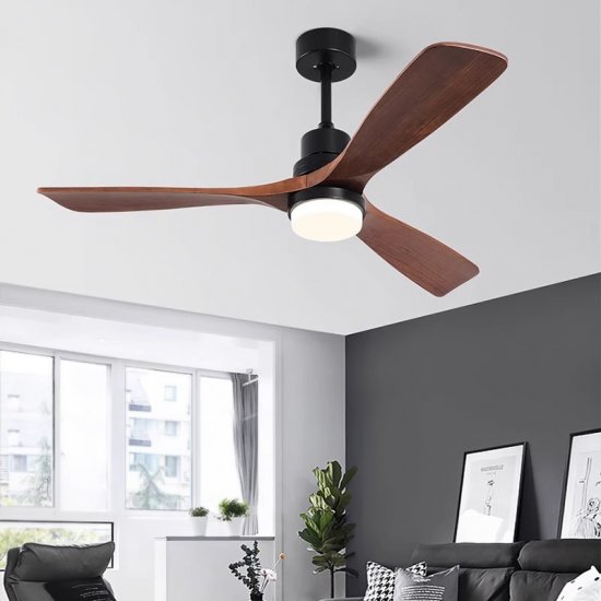 Hot Selling 42 52 Inch Bldc Ceil Fan Lamp Modern Simple Remote Control Decorative Led Ceiling Fan With Light