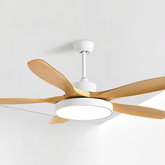 52 Inch 5 ABS Blades Fan High Speed Dc Motor Frequency Conversion Remote Control Modern Ceiling Fan