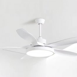 52 Inch 5 ABS Blades Fan High Speed Dc Motor Frequency Conversion Remote Control Modern Ceiling Fan