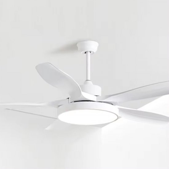 52 Inch 5 ABS Blades Fan High Speed Dc Motor Frequency Conversion Remote Control Modern Ceiling Fan