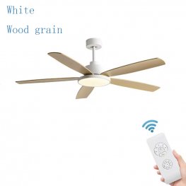 Modern Decorative 72 Inch ABS 5 Blades DC Remote Control Led Ceiling Fan With Light