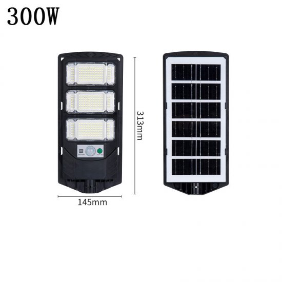 Solar Street Light Home Outdoor Waterproof Human Body Sensing Intelligent Remote Control Three-sided Lighting Solar Street Light