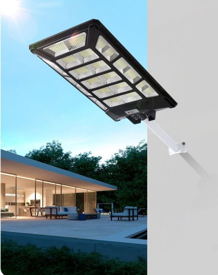 1200W Solar Light outdoor Outdoor Solar Street Light Garden Sunlight House Remote Control Waterproof Wall Lamp Solar Street Light