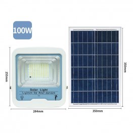 Outdoor Solar Light 40/100/200W Spotlights Solar Lights Waterproof Remote Control Solar Wall Lamp Street Garden Sunlight