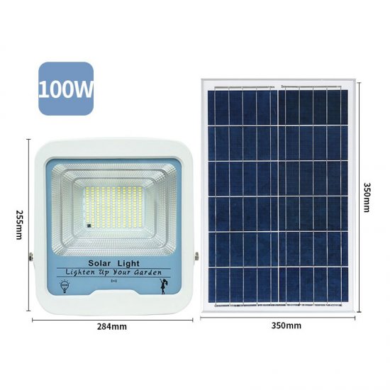 Outdoor Solar Light 40/100/200W Spotlights Solar Lights Waterproof Remote Control Solar Wall Lamp Street Garden Sunlight