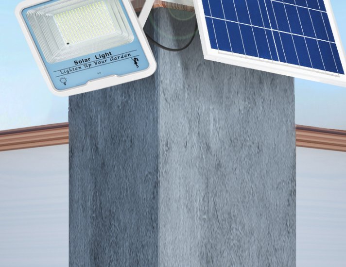 Outdoor Solar Light 40/100/200W Spotlights Solar Lights Waterproof Remote Control Solar Wall Lamp Street Garden Sunlight