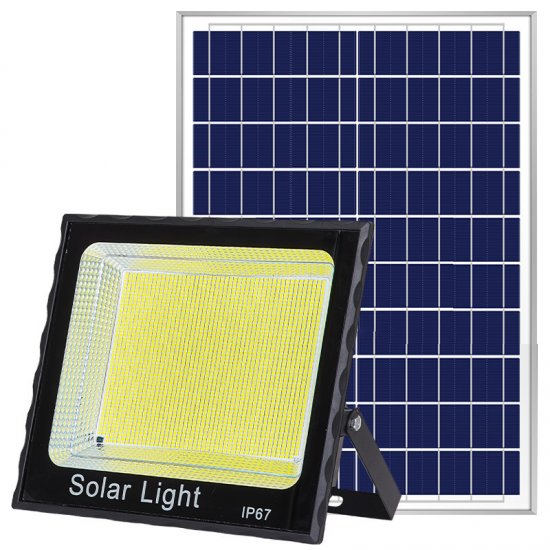 Super Bright Solar Flood Lights with Remote Control 40W-60W-100W Solar Powered LED Spotlight Outdoor Waterproof Reflector Solar