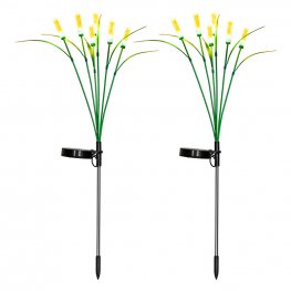 Solar Reed Lawn Light Firefly Swinging Garden Light Courtyard Landscape Decoration